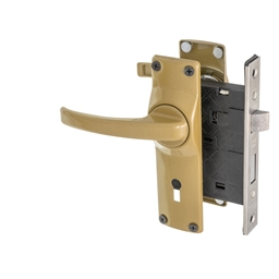 M1C10 - 2 Lever Lockset Gold -M1C10_A_L_T
